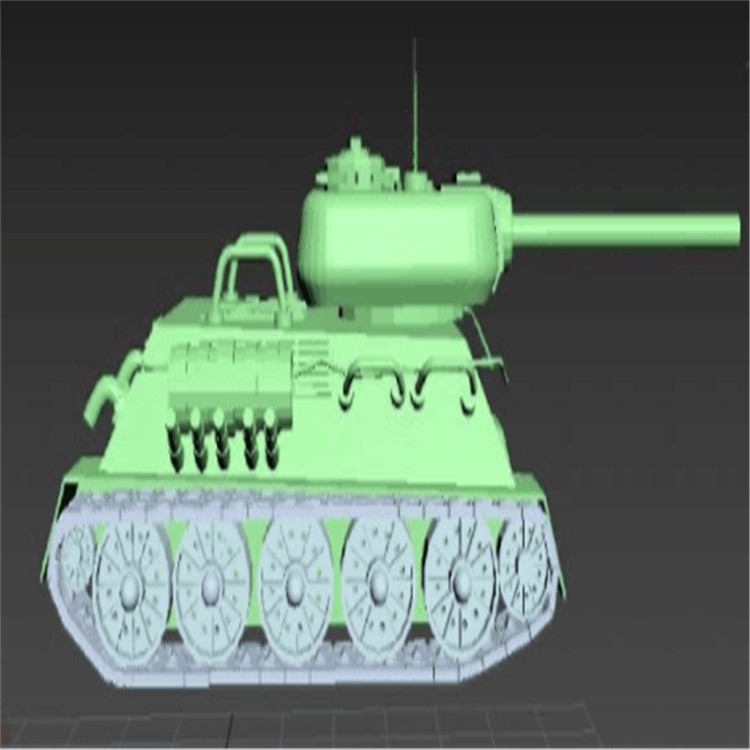 丛台充气军用坦克模型